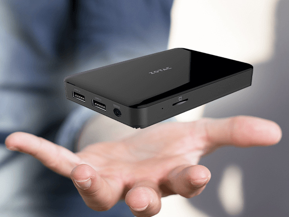 ZOTAC、持ち運びできるポケットサイズPC「ZBOX PI335-GK」
