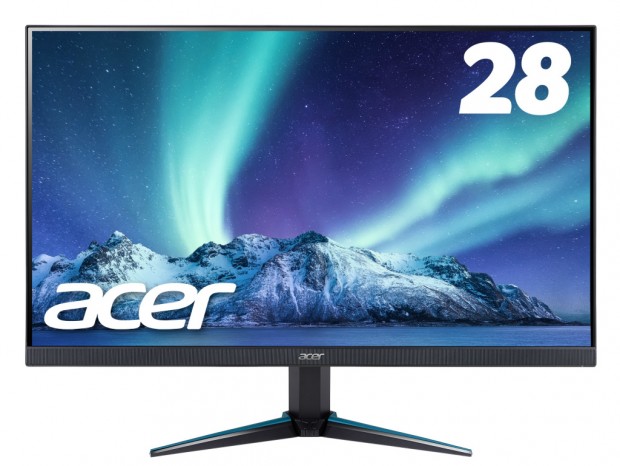 HDR10対応の28型4Kゲーミング液晶、日本エイサー「VG280Kbmiipx」