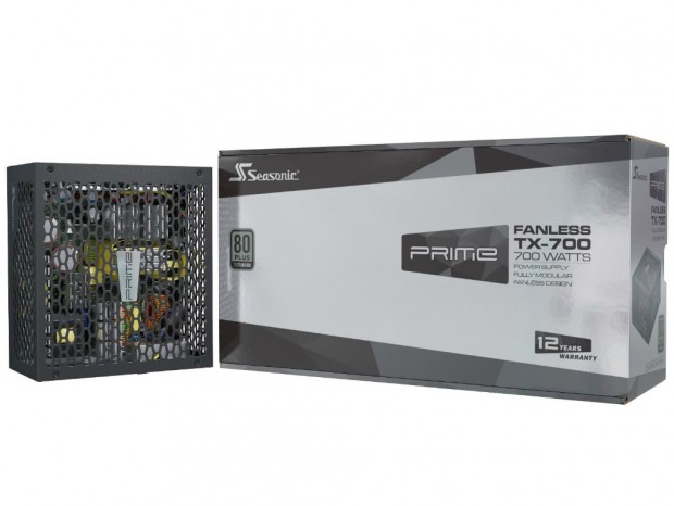 最大容量700WのTITANIUM認証ファンレス電源、Seasonic「Prime Fanless TX」
