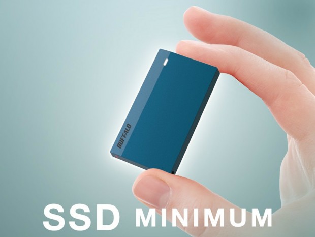 バッファロー史上最小の外付けポータブルSSD「SSD-PSMU3」シリーズ