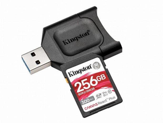 Kingston、4K/8K撮影対応のプロ向け「Canvas React Plus」など新型フラッシュメモリ