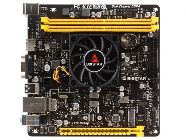 AMD A10-9630P搭載のMini-ITXマザーボード、BIOSTAR「A10N-9630E」