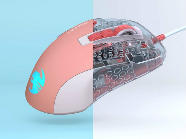 ROCCATの小型・軽量ゲーミングマウス「KONE PURE ULTRA」に新色ピンク登場