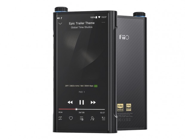 AK4499EQを左右独立構成で搭載する最上位ポータブルオーディオ、FiiO「M15」