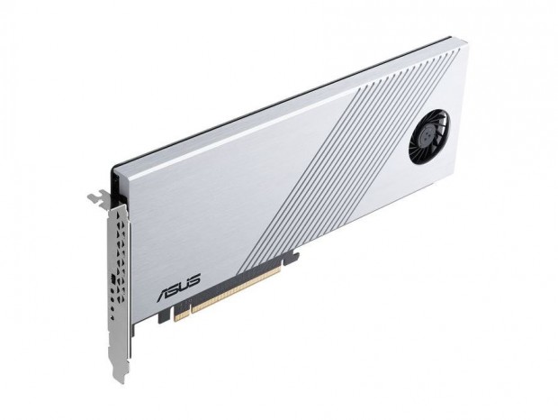 帯域幅256Gbps。4枚のPCIe4.0 SSDを搭載できる、ASUS「HYPER M.2 X16 GEN 4 CARD」