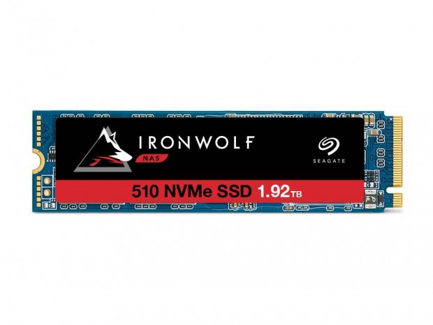 書込耐性1DWPDのNAS向けNVMe M.2 SSD、Seagate「IronWolf 510」