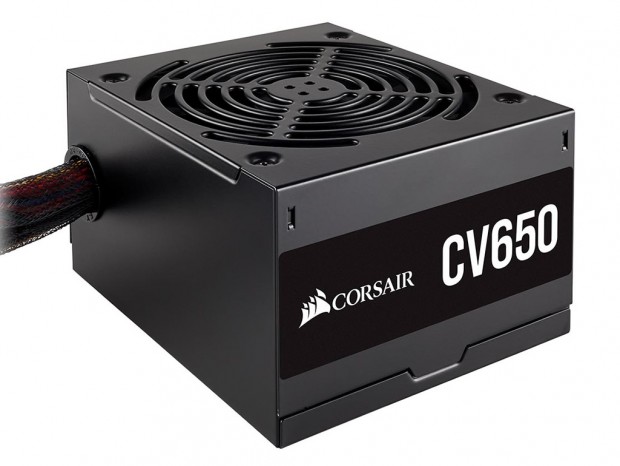 奥行き125mmの短い電源ユニット、CORSAIR「CV」シリーズに650Wモデルを追加