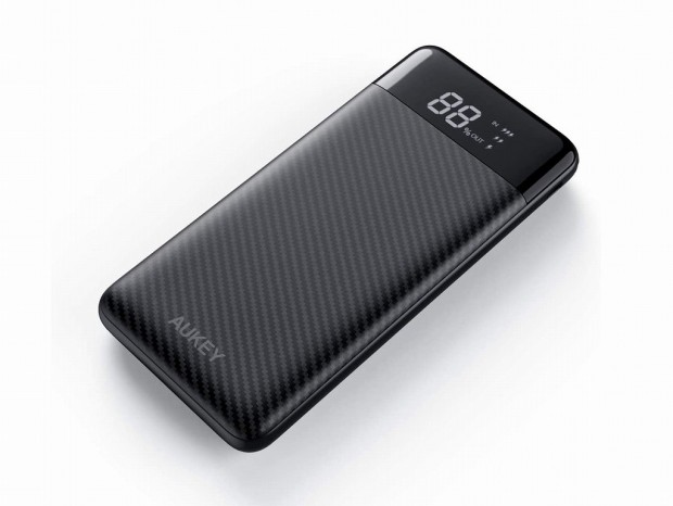 USB PDとQC 3.0両対応の10,000mAhスリムバッテリー、AUKEY「PB-Y33」