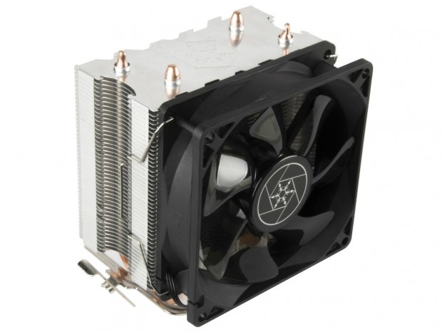 92mmブルーLEDファン搭載のコンパクトサイドフロー、SilverStone「KR03」