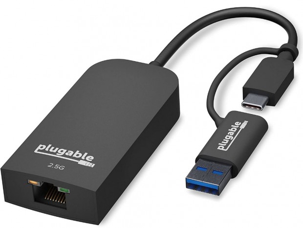 2.5ギガビットLAN対応のUSBアダプタ、Plugable「USBC-E2500」