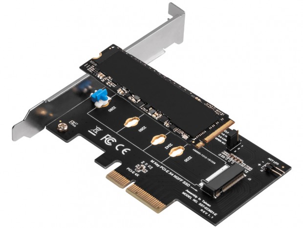 M.2 SSD-PCI-Express（x4）変換カード、SilverStone「ECM21-E」国内発売