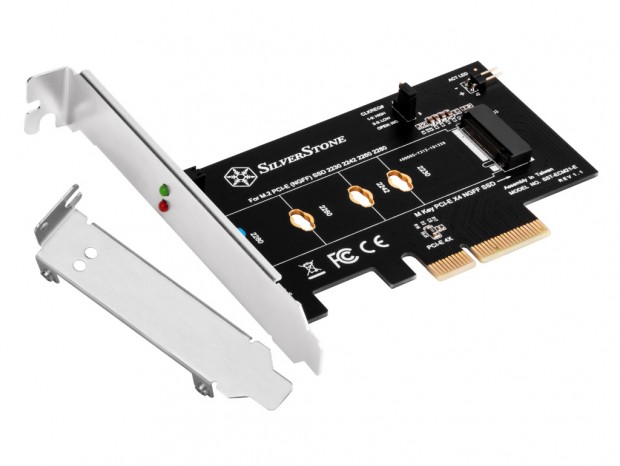 Gen.4対応のM.2 SSD-PCI-Express（x4）変換カード、SilverStone「ECM21-E」