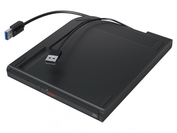 バッファロー、読込専用仕様のUSB3.2対応ポータブルDVD-ROMドライブ