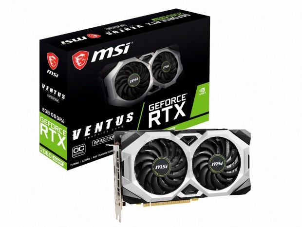 MSI、トルクスファン2.0をデュアル搭載したGeForce RTX 2060 SUPERグラフィックス