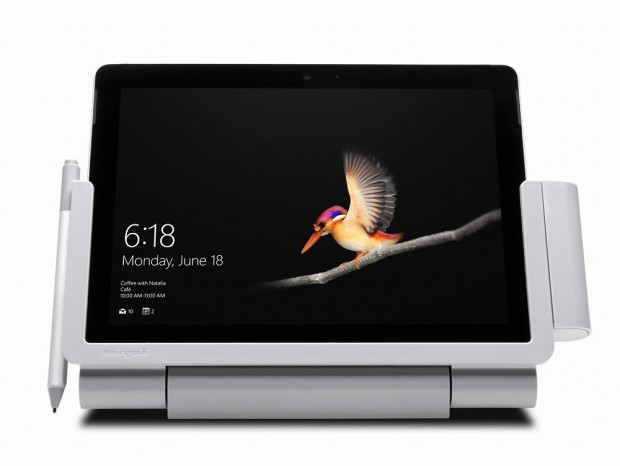 Kensington、「Surface Go」に2画面出力や有線LANを追加する多機能ドッキングステーション