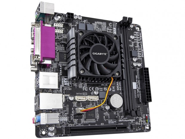 AMDの省電力APU E1-6010搭載のMini-ITXマザーボード、GIGABYTE「GA-E6010N」