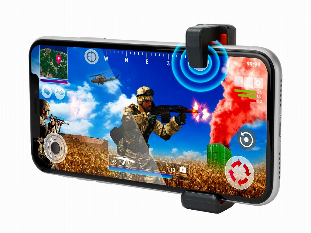 スマホで秒間8連射を可能にする「オートトリガー」がスペック