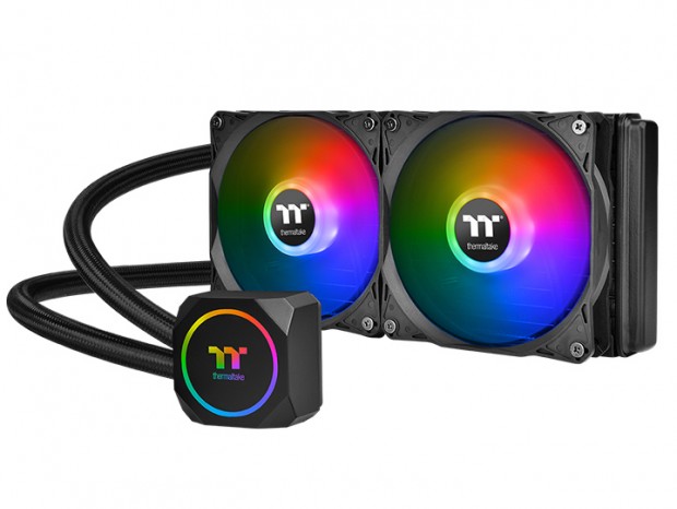 ARGB高静圧ファン採用のオールインワン水冷、Thermaltake「TH ARGB Sync」シリーズ