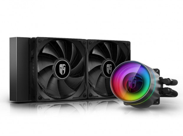 液漏れ防止機能を備えた240mmオールインワン水冷、Deepcool「CASTLE 240EX」