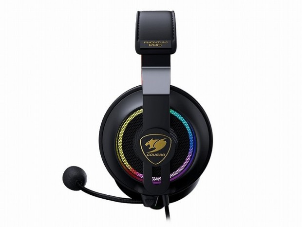 COUGAR、グラフェンダイヤフラムを採用したARGB対応ヘッドセット「Phontum Pro」