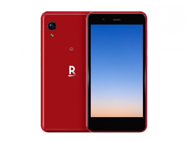 世界最小・最軽量のおサイフ対応スマホ「Rakuten Mini」に新色クリムゾンレッド