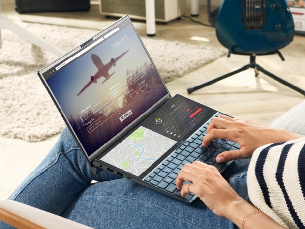 第10世代Core採用のデュアルスクリーンノートPC、ASUS「ZenBook Duo UX481」