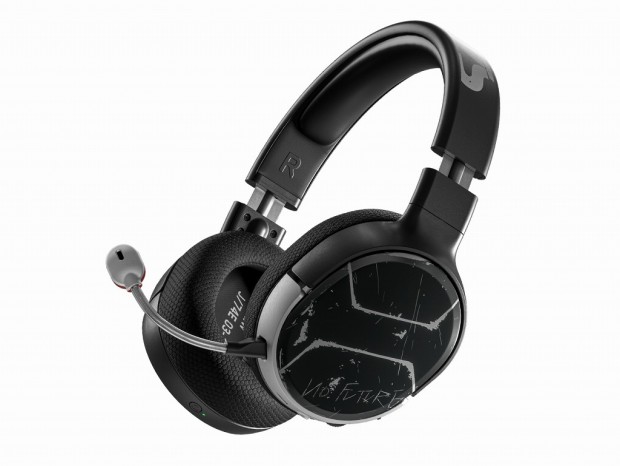 SteelSeries、Cyberpunk 2077コラボ仕様のワイヤレスヘッドセット「Arctis 1 Wireless」