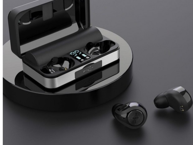 スマホの充電もできる完全ワイヤレスイヤホン、iansean「IS-T5」