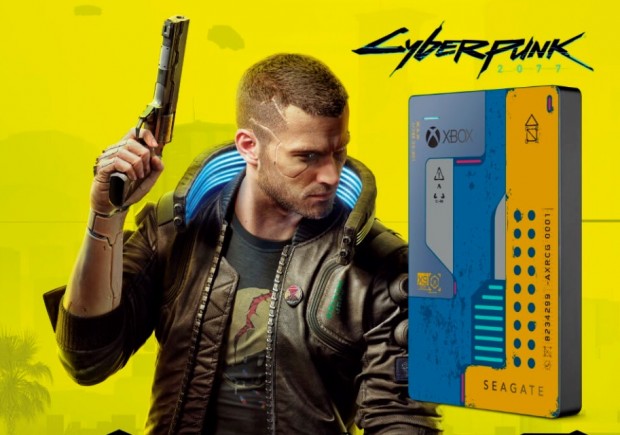 Seagate、「Cyberpunk 2077」コラボの大容量ポータブルHDD