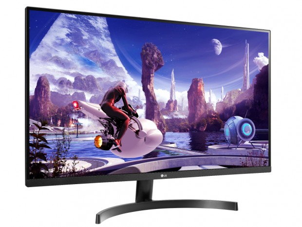 HDR10対応の31.5型WQHD液晶ディスプレイ、LG「32QN600-B」