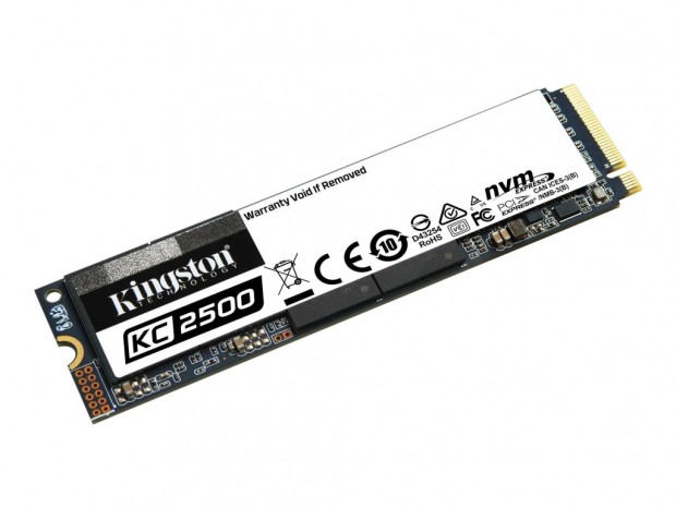 96層3D NAND採用のハイエンドNVMe M.2 SSD、Kingston「KC2500」シリーズ