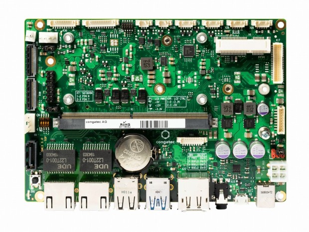 拡張性に優れたi.MX 8QuadMax搭載の3.5インチボードPC「conga-SMC1/SMARC-ARM」
