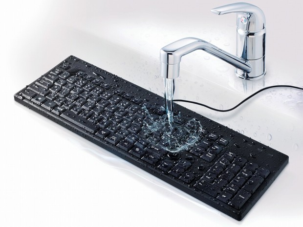 キーボードを清潔に使おう。丸洗いできる防水・防塵モデルがバッファローから