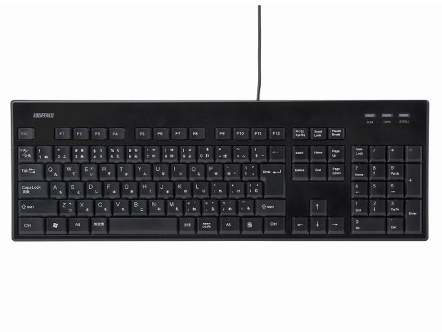 キーボードを清潔に使おう。丸洗いできる防水・防塵モデルがバッファローから