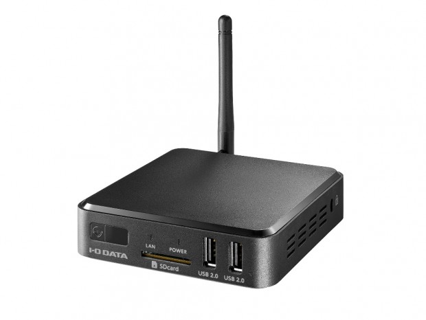 4K対応のサイネージ向け小型セットトップボックス、アイ・オー・データ「DS-ASTB1」