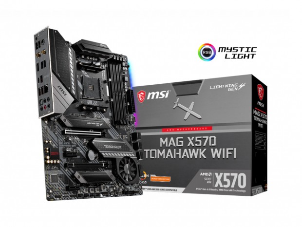 2.5G LANとWi-Fi 6対応のX570ゲーミングマザー、MSI「MAG X570 TOMAHAWK WIFI」