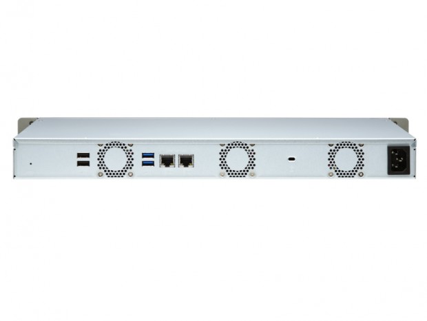 奥行き約300mmのコンパクト1UラックマウントNAS、QNAP「TS-451DeU」