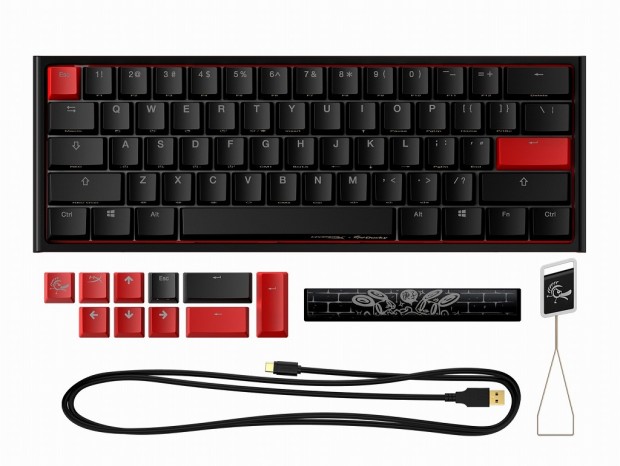 Hyperx 短接点スイッチを搭載した60 サイズキーボード Hyperx X Ducky One 2 Mini エルミタージュ秋葉原