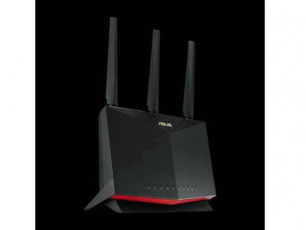 Wi-Fi 6と2.5G LAN対応の無線LANルーター、ASUS「RT-AX86U」
