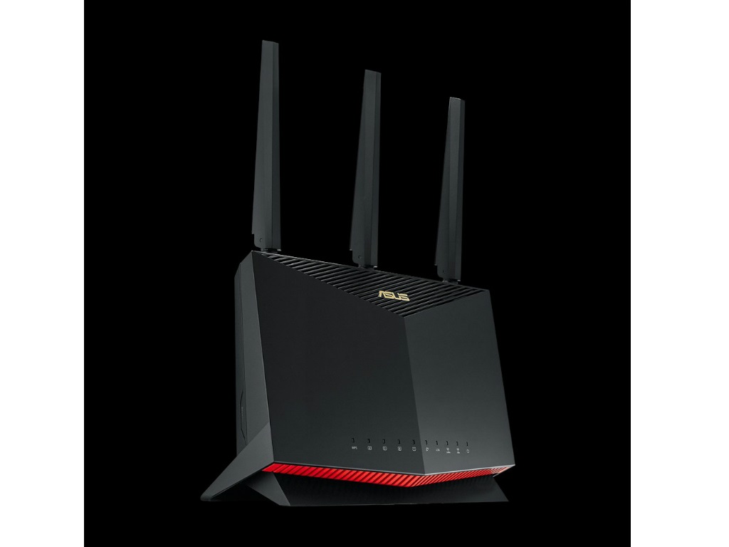 Wi-Fi 6と2.5G LAN対応の無線LANルーター、ASUS「RT-AX86U 