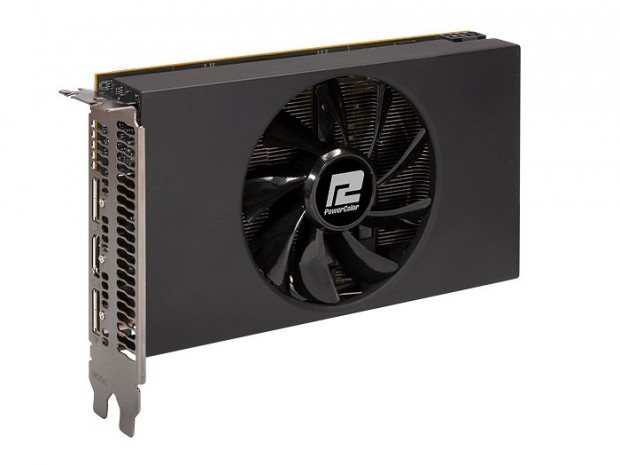 PowerColor、全長175mmのショート版Radeon RX 5600 XT「AXRX 5600XT ITX 6GBD6-2DH」