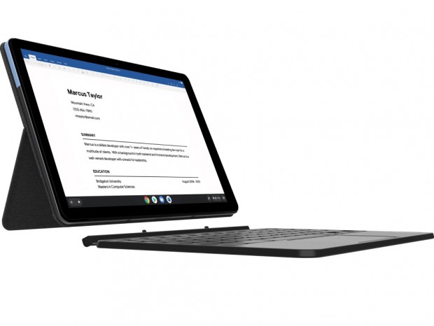 Lenovo、着脱式キーボードを備えた薄型・軽量2-in-1「Chromebook Duet」