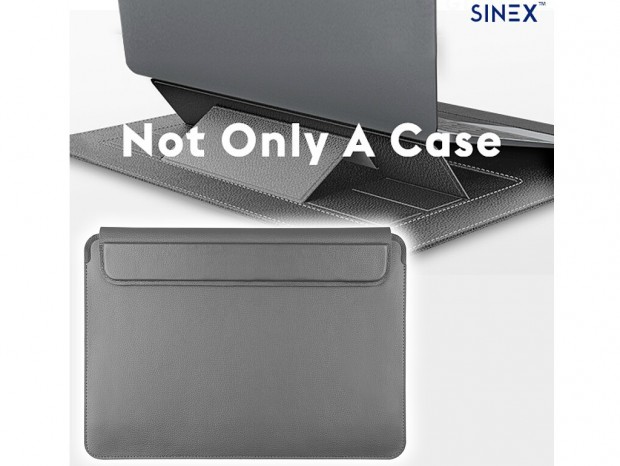 スタンドやリストレストとしても使える3-in-1ノートPCケース「SINEX」