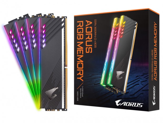 ダミー付きARGBメモリ「AORUS RGB Memory」に3,600MHzの高速モデルが追加