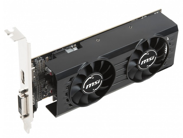 デュアルファン搭載のロープロモデル、MSI「Radeon RX 550 4GT LP OC」発売