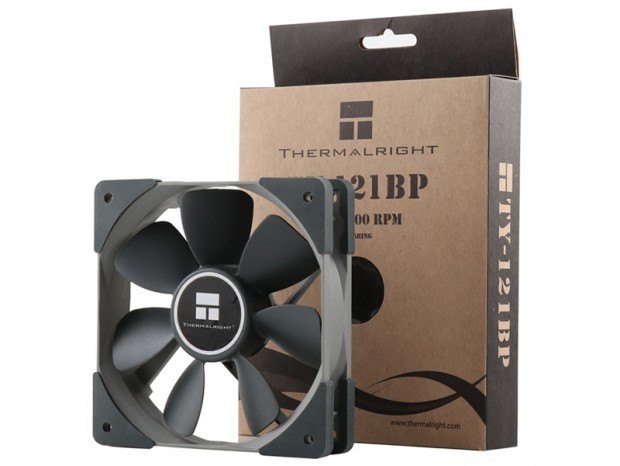 Thermalright、AIO水冷で採用の120mmファン「TY-121BP」単体発売