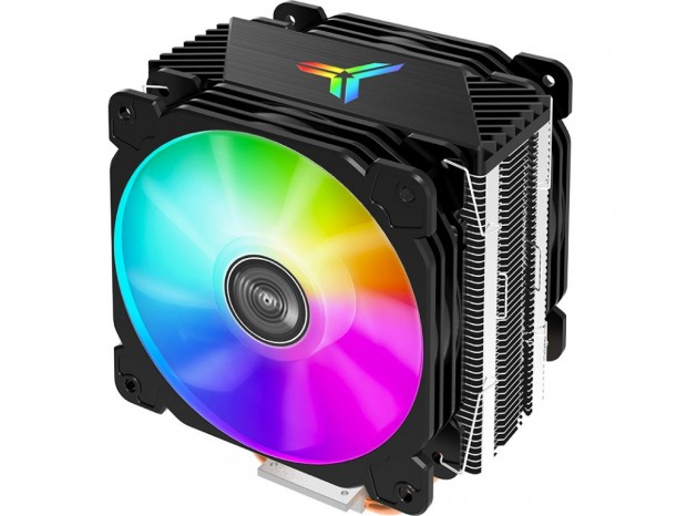 120mm RGBファンを2基搭載するサイドフローCPUクーラー、JONSBO「CR-1000 PLUS」