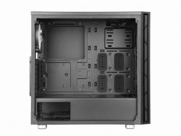 X2、全方位に遮音材を備えた静音志向ミドルタワー「CRONOS ZERO NOISE S500」