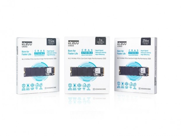 ESSENCORE、信頼性・耐久性を重視したNVMe M.2 SSD「KLEVV CRAS C710 SSD」