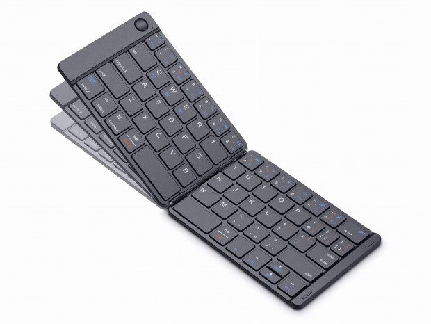 薄型ベゼルで打ちやすい、iCleverの折りたたみBluetoothキーボード「IC-BK06Mate」